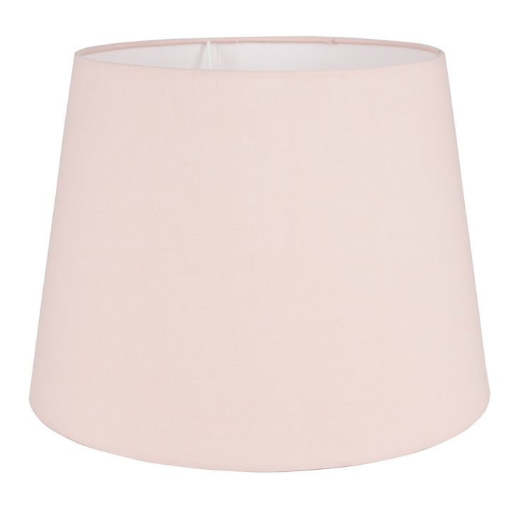 Aspen Large Tapered Shade In Dusty Pink, Rose Pink Light Shade